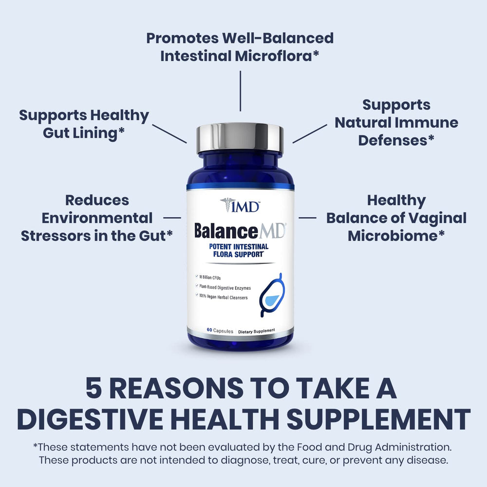 BalanceMD Vaginal Probiotics ingredients layout