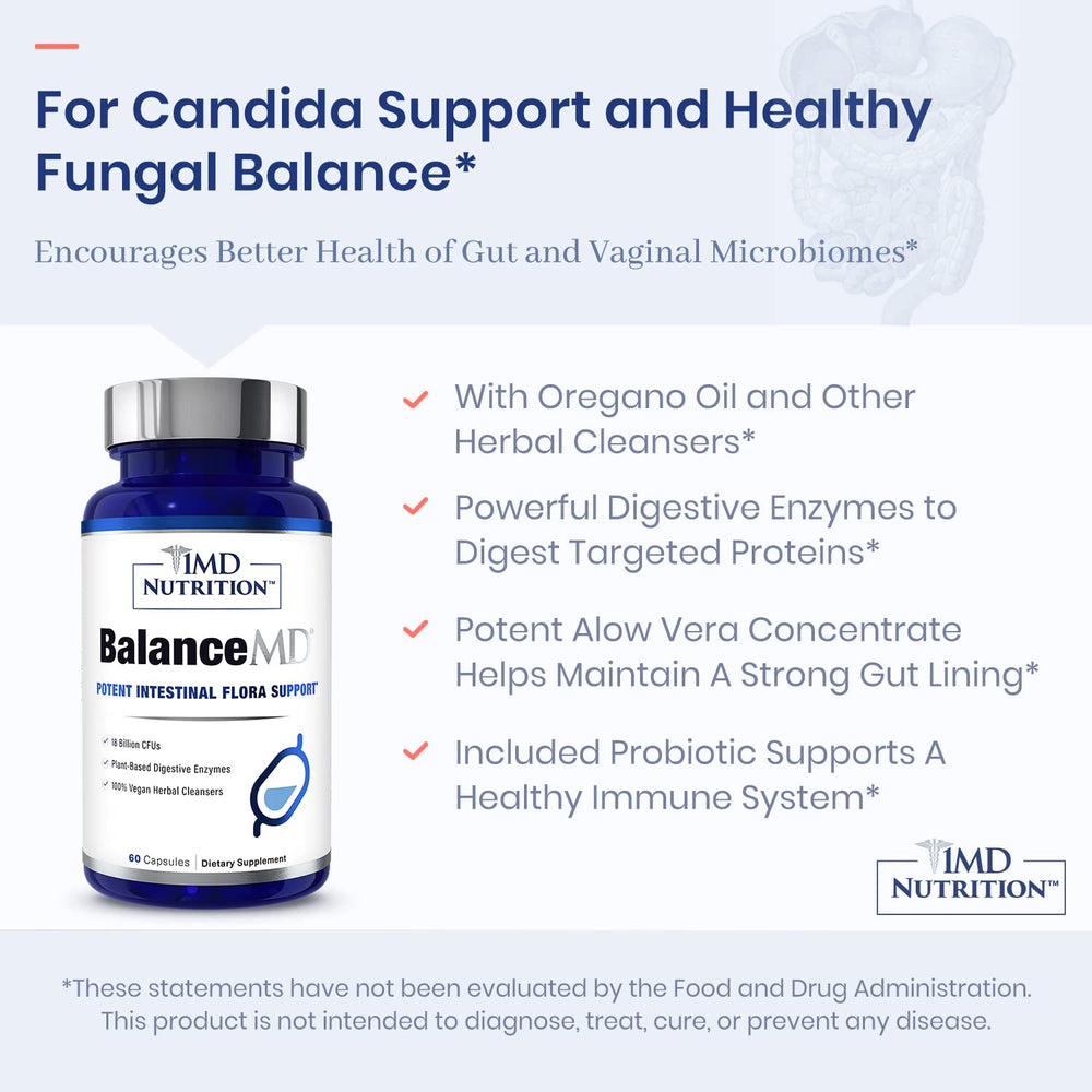 Oregano oil and caprylic acid among BalanceMD ingredients
