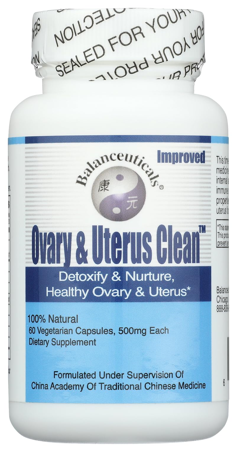 Balanceuticals Ovary & Uterus Clean bottle front view