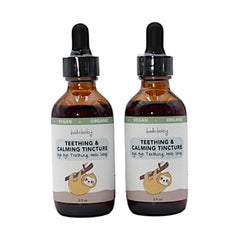 Balm Baby Teething Tincture in 2oz glass bottle