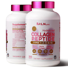 BALNUTRI Collagen Peptide + Hyaluronic Acid bottle front