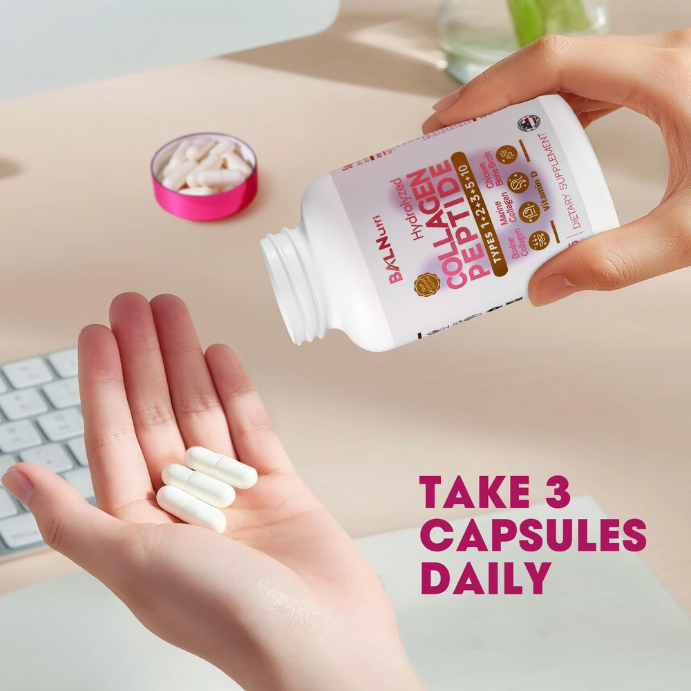 BALNUTRI Collagen benefits for hair, nails, and skin