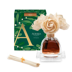 Balsam Holiday AirEssence Diffuser 7.4oz with three handcrafted sola flowers