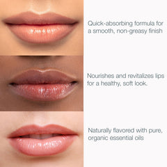Bambalo lip balm ingredients beeswax coconut oil vitamin E on label.