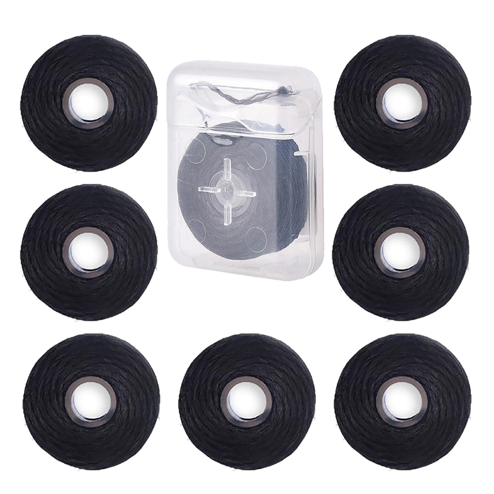 Boxed bamboo charcoal dental floss with built-in blade for easy cutting