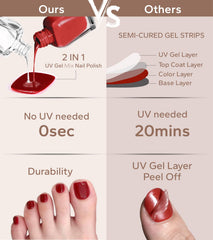 Banmagately rose red color swatch shows vibrant long-lasting style.