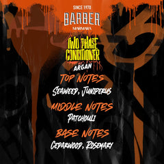 Barber Marmara Leave-in Conditioner Spray No.3 Argan being sprayed for easy application.