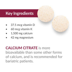 Packaging shot: Bariatric Advantage Calcium Citrate Chewables bottle