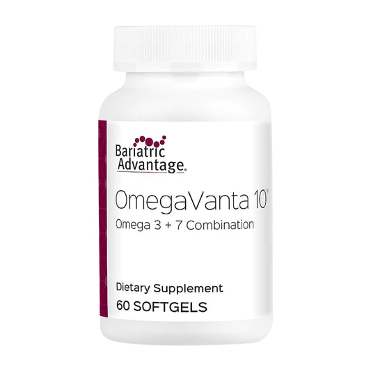 Bariatric Advantage OmegaVanta 10 enteric softgel with lemon flavor