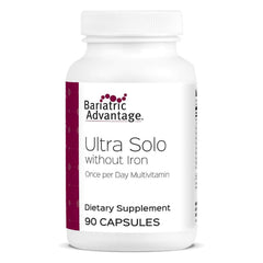 Bottle of Bariatric Advantage Ultra Solo Without Iron 90-count
