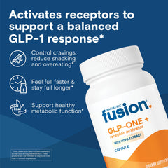 Close-up of Bariatric Fusion GLP-1 Plus capsules