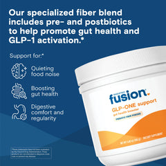 GLP-1 gut health booster powder serving scoop