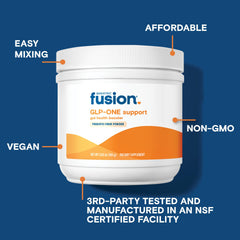 Unflavored prebiotic fiber powder for digestion and satiety