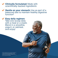 Bariatric practitioner-formulated digestive health supplement