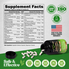 Soy-free bariatric vitamin bottle