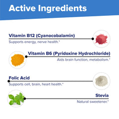 Bariatric and senior friendly sublingual vitamins