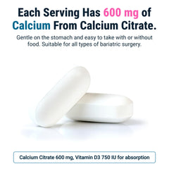 Three easy swallow coated tablets arranged to show serving size