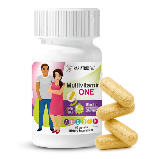 BariatricPal Multivitamin ONE packaging and bottle