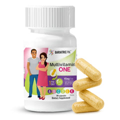 BariatricPal Multivitamin One bottle front view for convenient daily nutrition