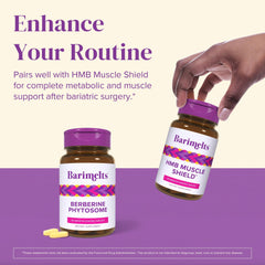 Bariatric-friendly capsule pills in bottle for easy swallowing