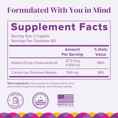 Calcium with Vitamin D3 to support bariatric bone health