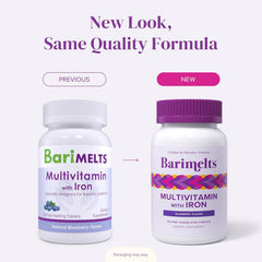 Sugar-free, gluten-free, dairy-free BariMelts ingredients