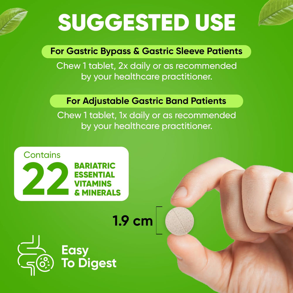 Sugar-free BariSlim bariatric multivitamins with Wild Cherry flavor
