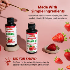 Barlean's Vitamin D3 Liquid bottle 1