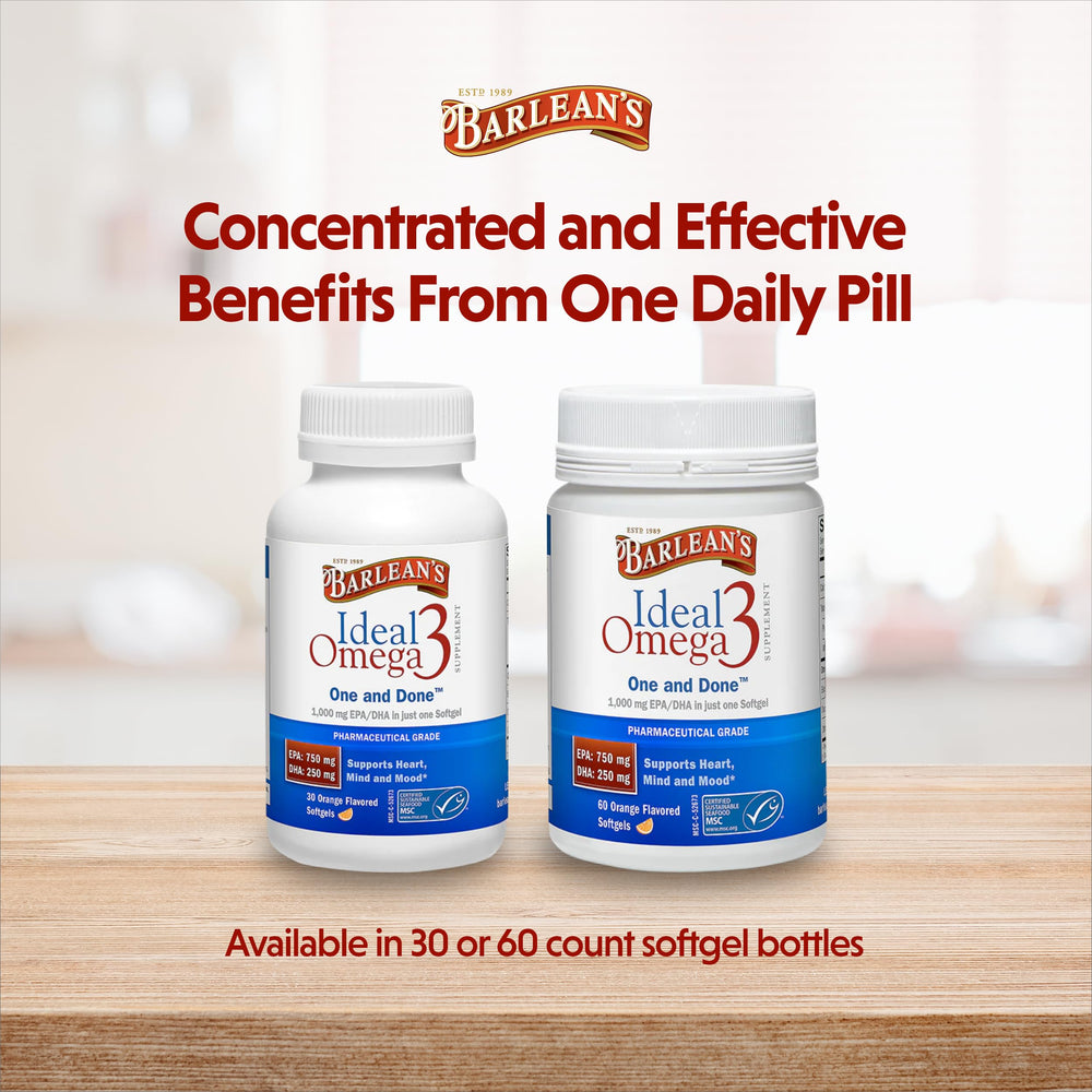 Storage and usage tips for Barlean's Omega-3 softgels