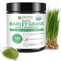 Organic barley grass juice powder sourced from Utah soil