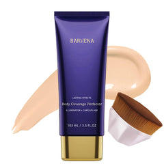 BARVENA Body Coverage Perfector in Natural Radiance provides long-lasting, natural-looking coverage for arms, legs, and décolleté.
