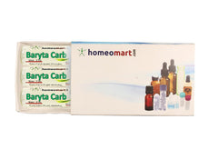 Baryta Carbonica pellets in glass vial