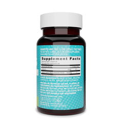 Capsule close-up showing Basic Brands Nerves Alpha Lipoic Acid 200 mg