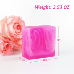 BASSI yoni soap bar in shower scene demonstrates clean daily vaginal care routine