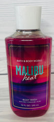 Malibu Heat lather close-up shows rich bubbles for a pampering shower