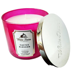 Unlit wicks close-up of Cactus Blossom candle