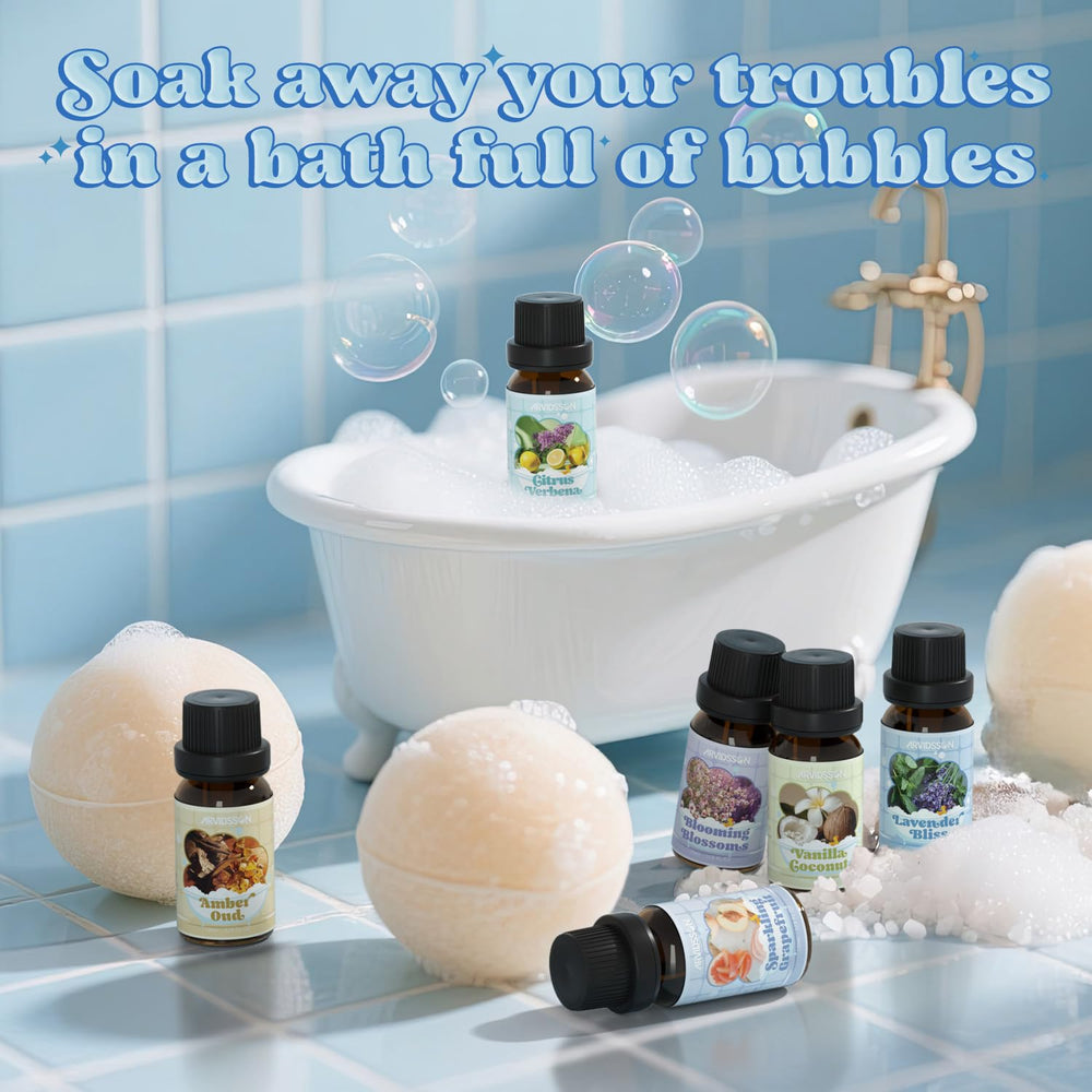 Lavender Bliss bath fragrance oil bottle