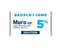 Usage directions for Muro 128 5% ophthalmic solution