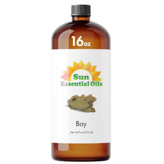 Bay essential oil in amber bottle 16oz