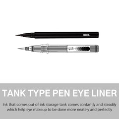 BBIA Last Pen Eyeliner fine brush close-up for smooth drawing.