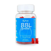 BBL Gummies bottle with Peach Growth Support label