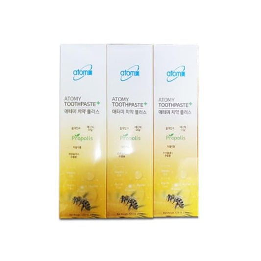 Packaging for BC233 Korean Toothpaste Propolis Bees Dental Care System