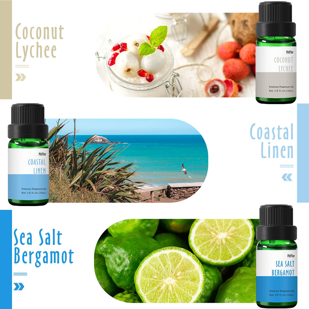 Pink Sands fragrance oil bottle (10ml) from MitFlor Beach collection