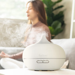 Diffuse light setting - Beachwood Diffuser with 7 ambient colors