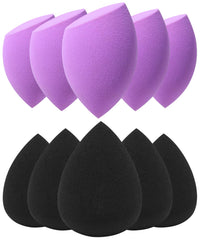 BEAKEY makeup sponge packaging in purple and black, ideal starter kit for beginners