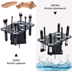 BEAKEY stable design keeps brushes upright during drying and cleaning