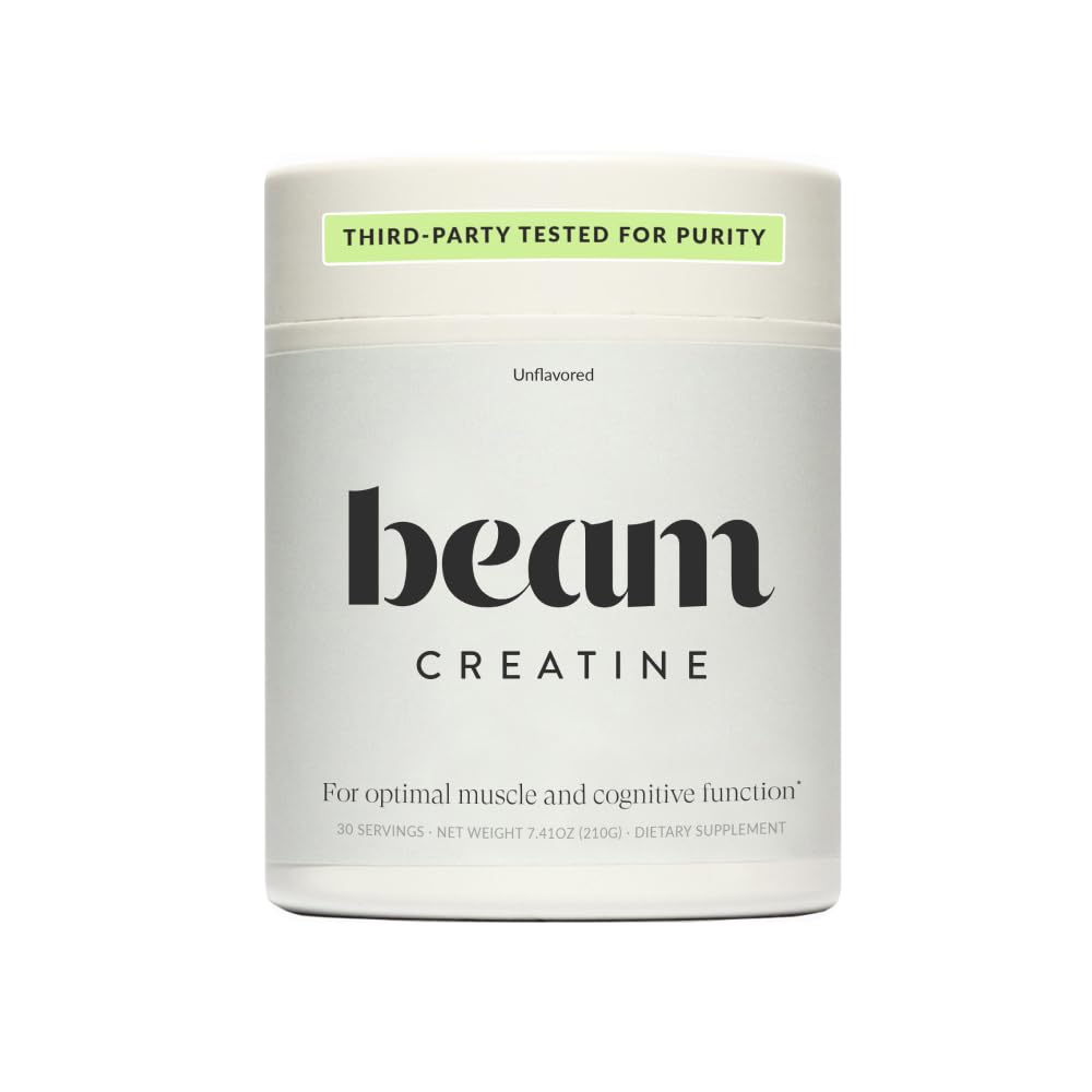 Beam Creatine Powder container front view