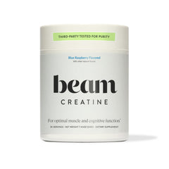 Blue Raspberry Beam Creatine Powder front view