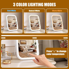 Bearolve mirror with 360-degree rotation for versatile angles.