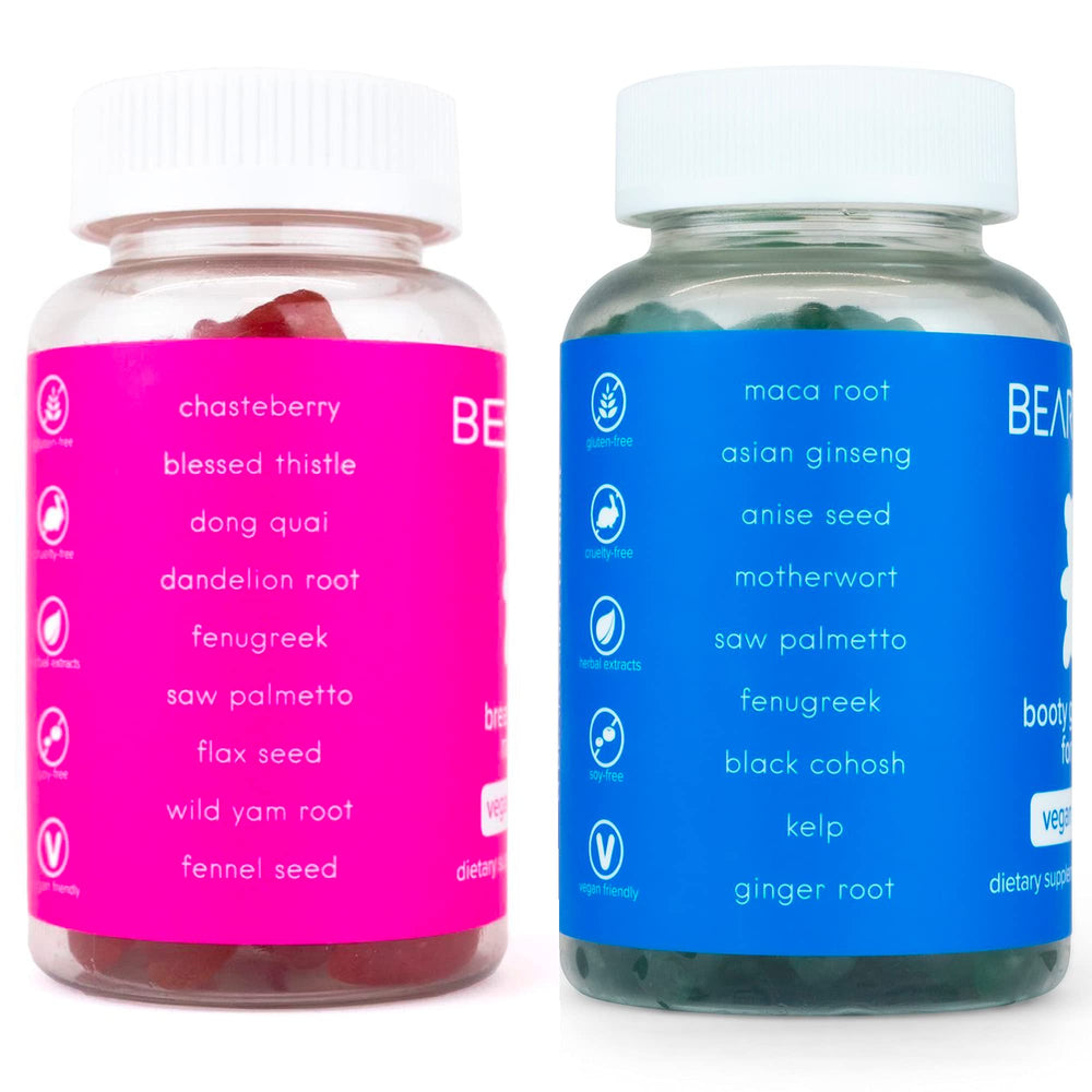 BEARVANA Top & Peach Support combo pack packaging artwork